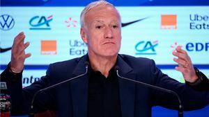 Deschamps, sobre las puestos de Camavinga y Griezmann, y las polémicas con Benzema