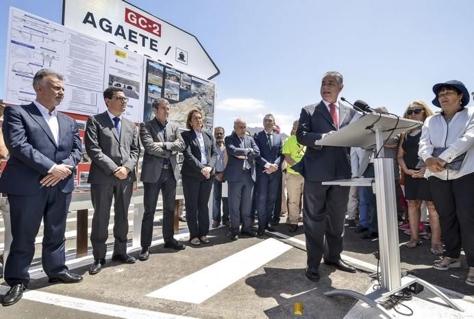 LAS PALMAS DE GRAN CANARIA A 03/07/2017 Apertura al tráfico del último tramo de la primera fase de la carretera de la Aldea. FOTO: J.PÉREZ CURBELO