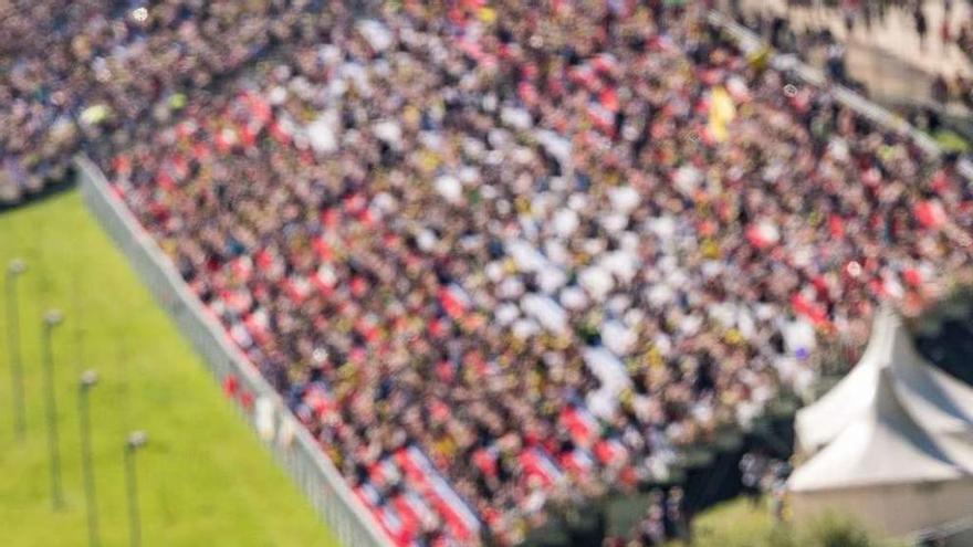 Marc Márquez, durante el Gran Premio de Austria disputado ayer. // Christian Bruna