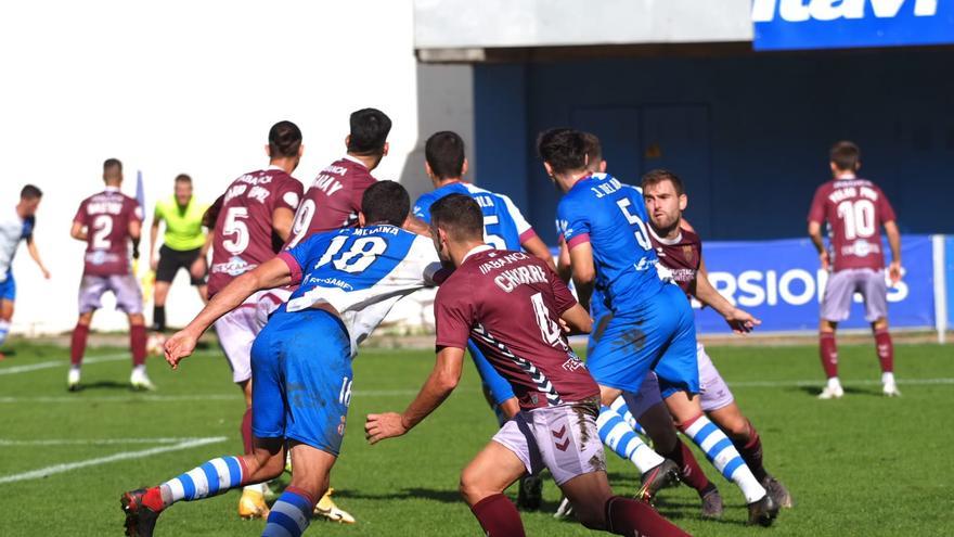 Tablas en la visita del Pontevedra al Real Avilés Industrial (1-1)