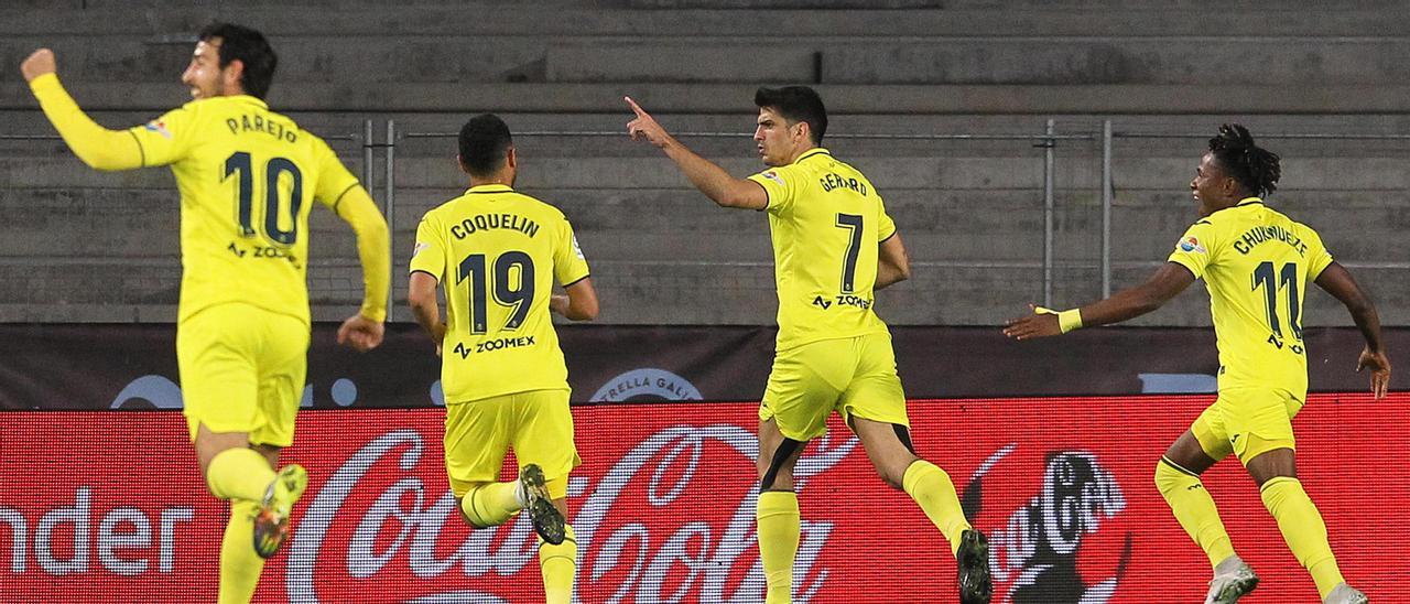 El Villarreal se ponía por delante frente al Celta en Balaídos con el gol de Gerard Moreno.