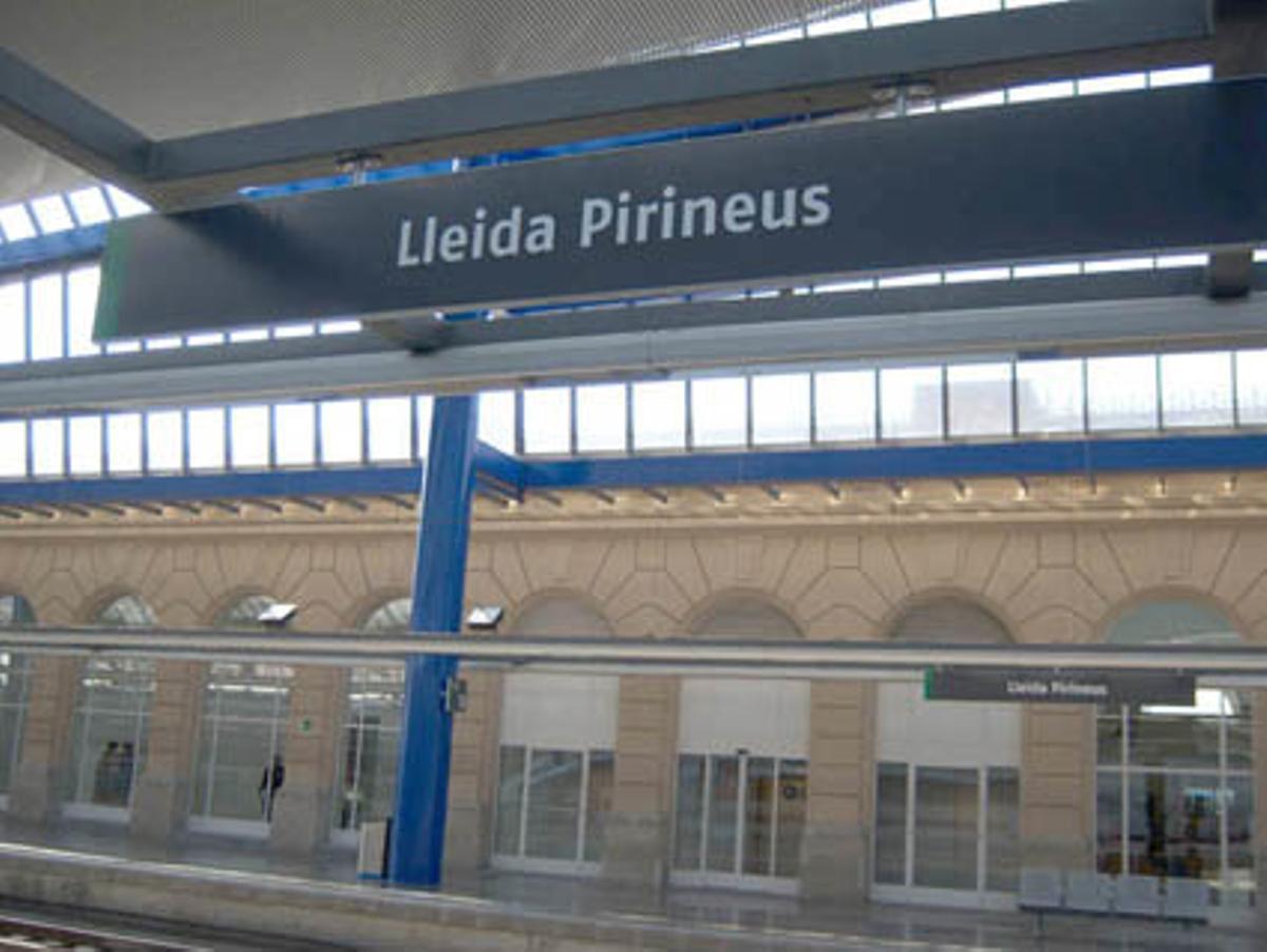 Archivo - Estación de Lleida-Pirineus