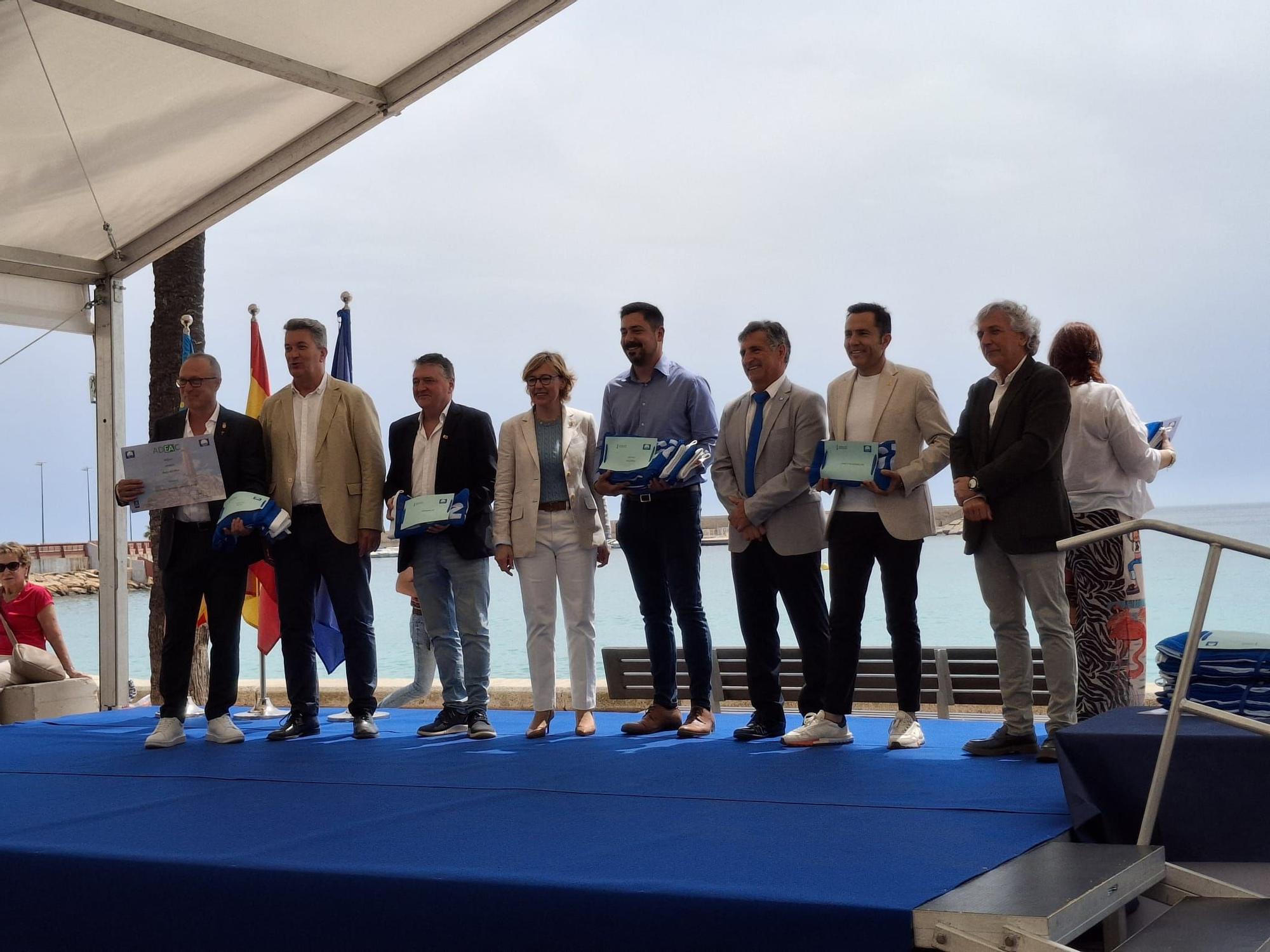 Xàbia, escenario de bandera: así ha sido la entrega de las 164 banderas azules (imágenes)