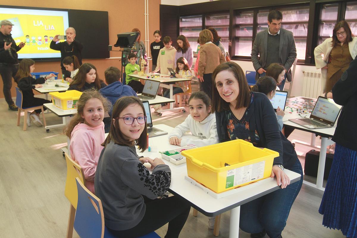 La biblioteca también funciona como espacio 'maker'.