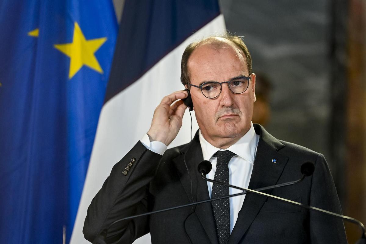 El primer ministro de Francia, Jean Castex El primer ministro de Francia, Jean Castex