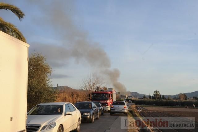 Así ha quedado la antigua fábrica de Rostoy tras el incendio en Murcia