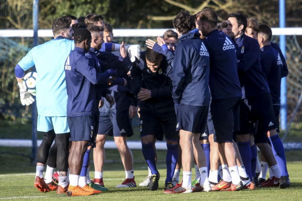 Entrenamiento del Real Oviedo