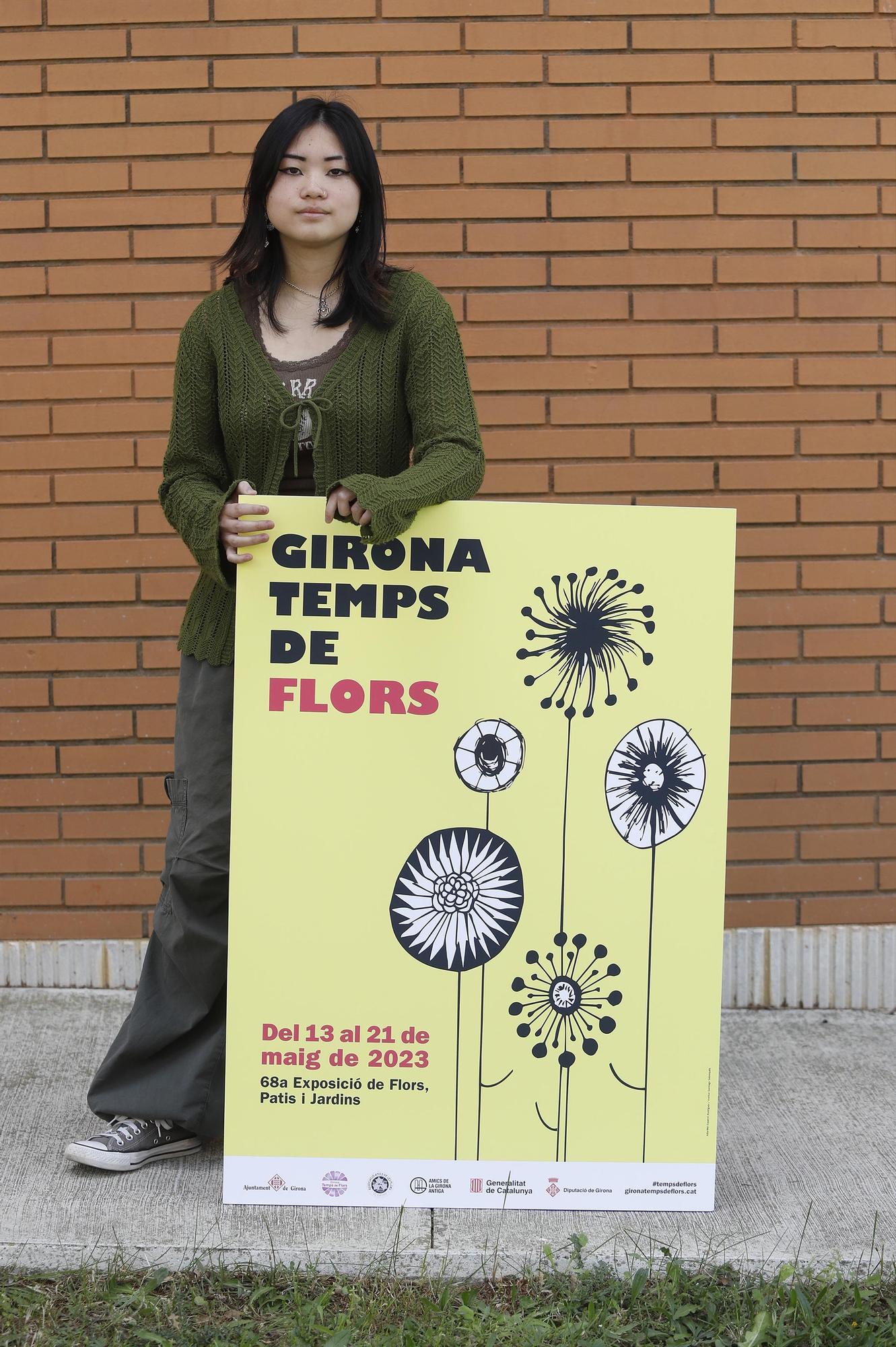 Aquest és el cartell de Girona Temps de Flors