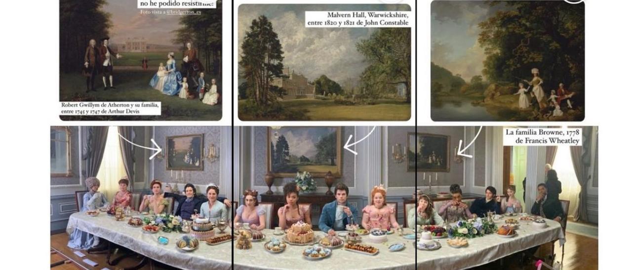 La historia del arte que esconden las paredes de 'Los Bridgerton'.