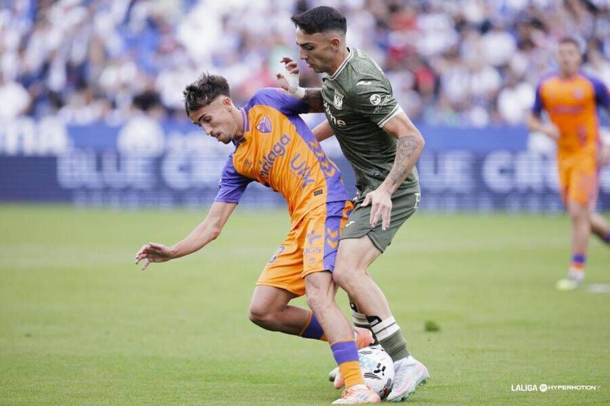 Encuentro jornada 10 LaLiga Hypermotion, entre Leganés y Málaga CF