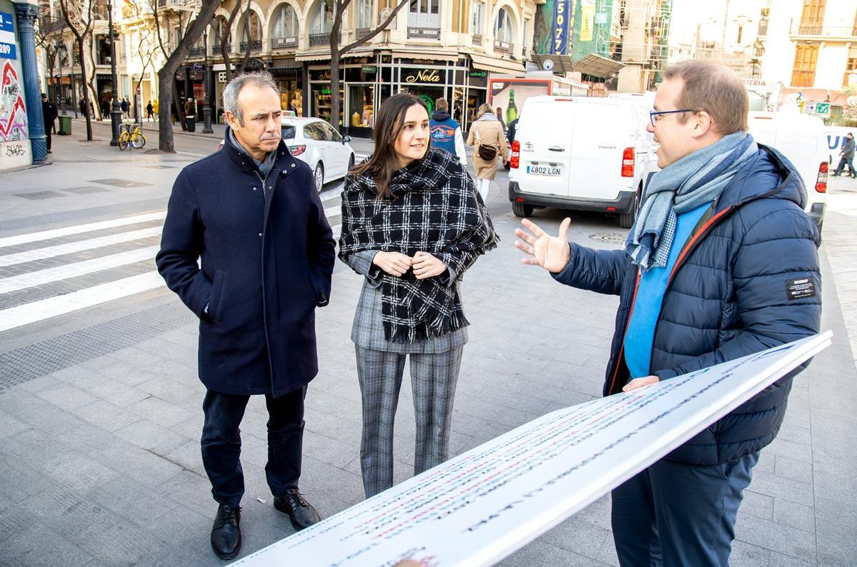 Finalización de las obras en la calle La Paz.