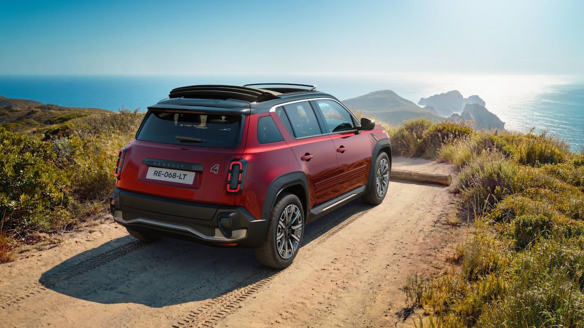 Bu, Renault 4 E-Tech'in 'dönüştürülebilir' versiyonudur