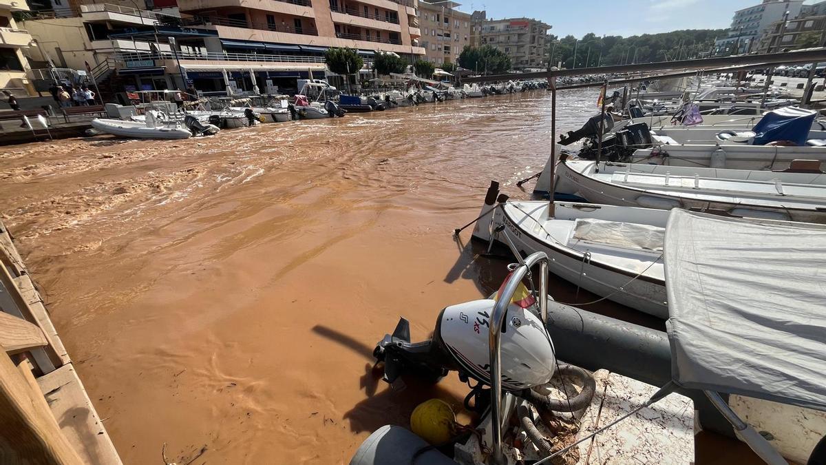 El paso de la dana por Mallorca deja graves inundaciones en Porto Cristo
