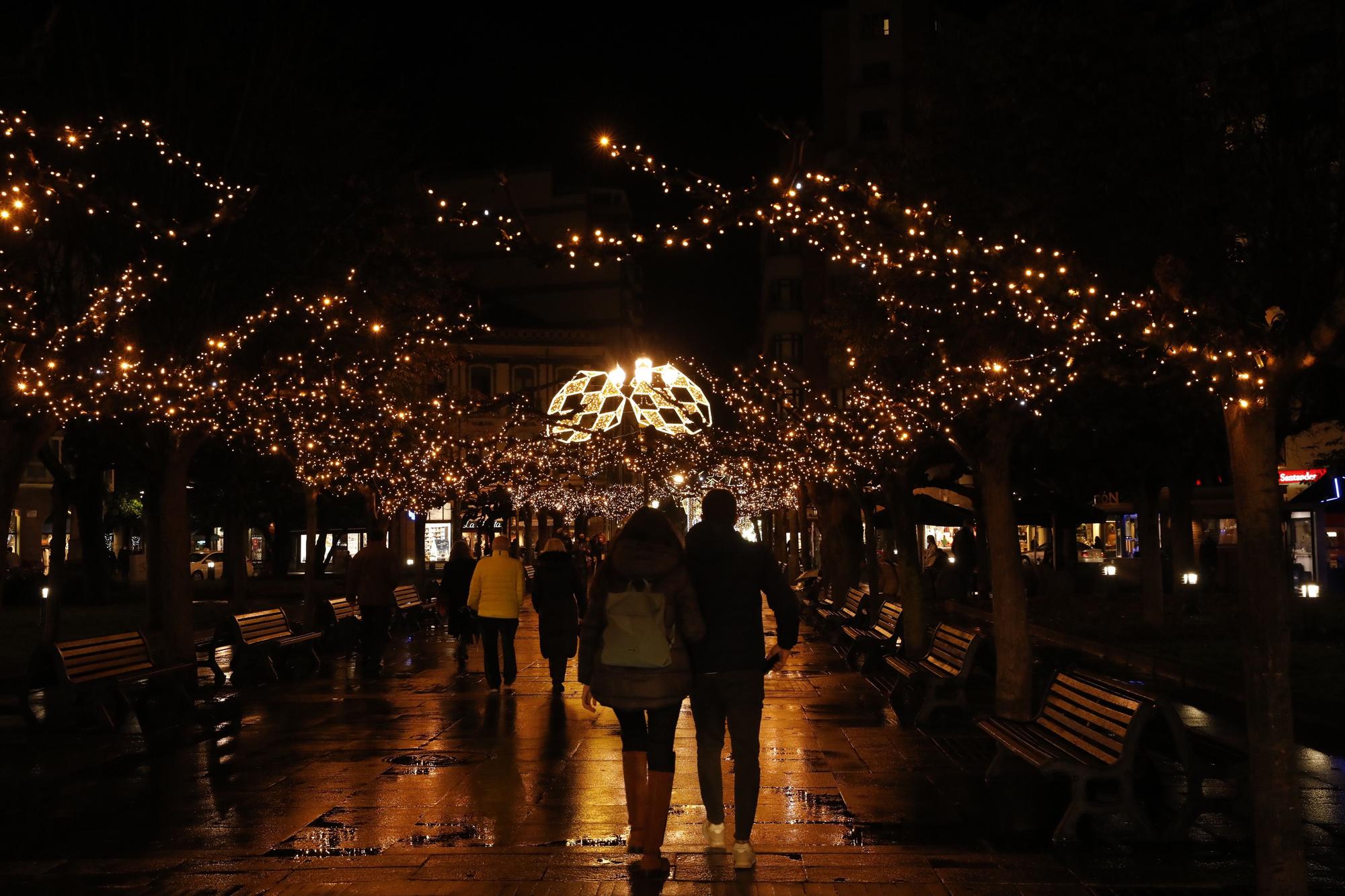 Gijón disfruta de la Navidad