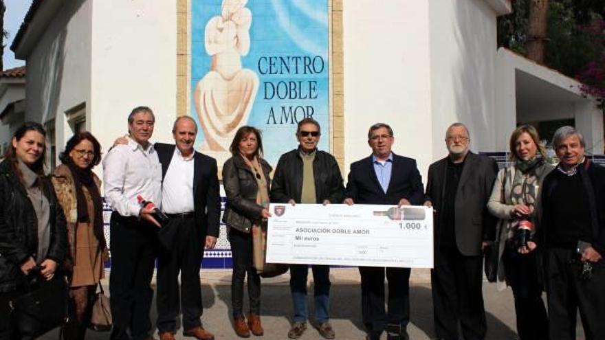 Bocopa hace su primera donación al Centro Doble Amor por las ventas de «Señorío de Benidorm»
