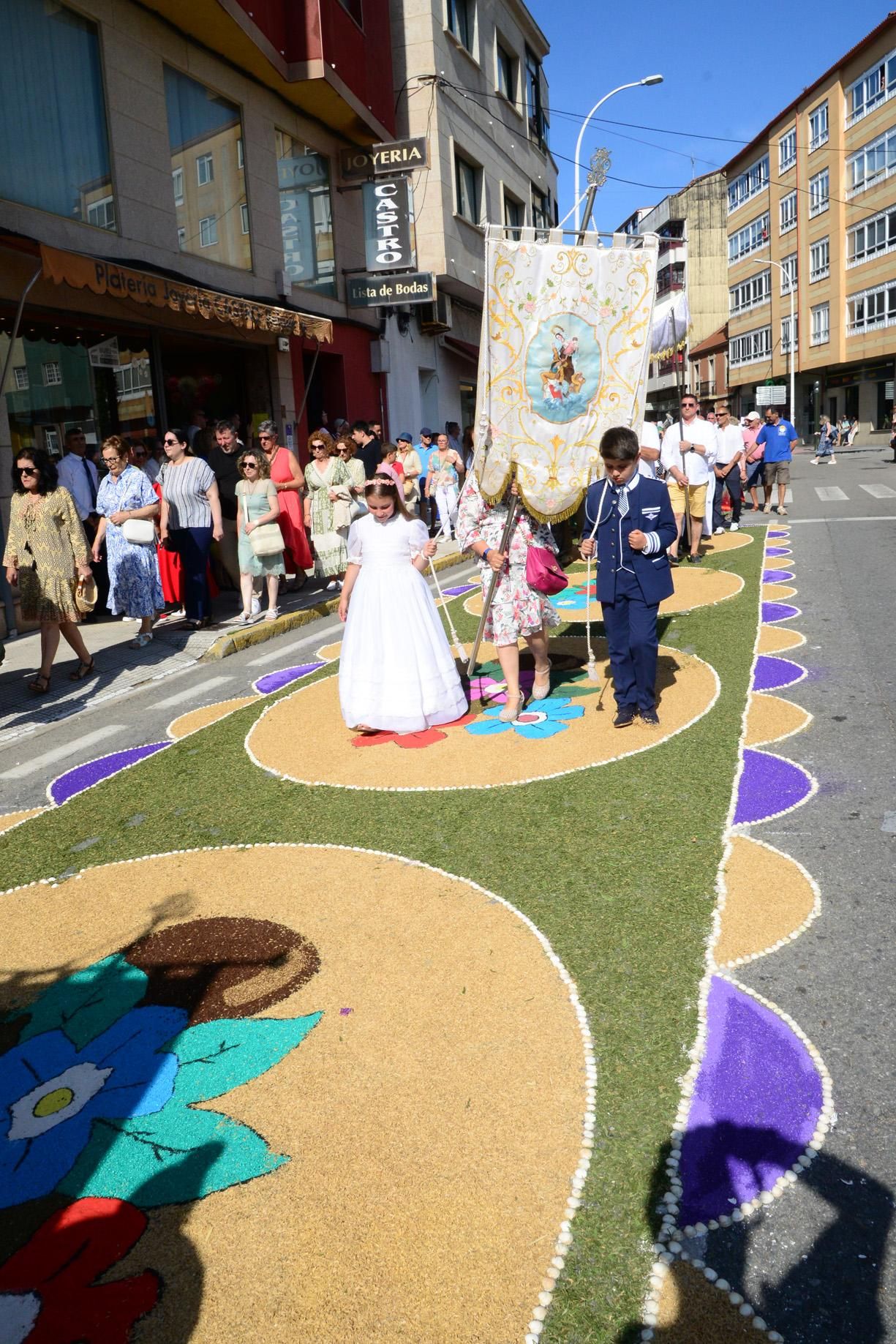 La procesión del Corpus en Bueu