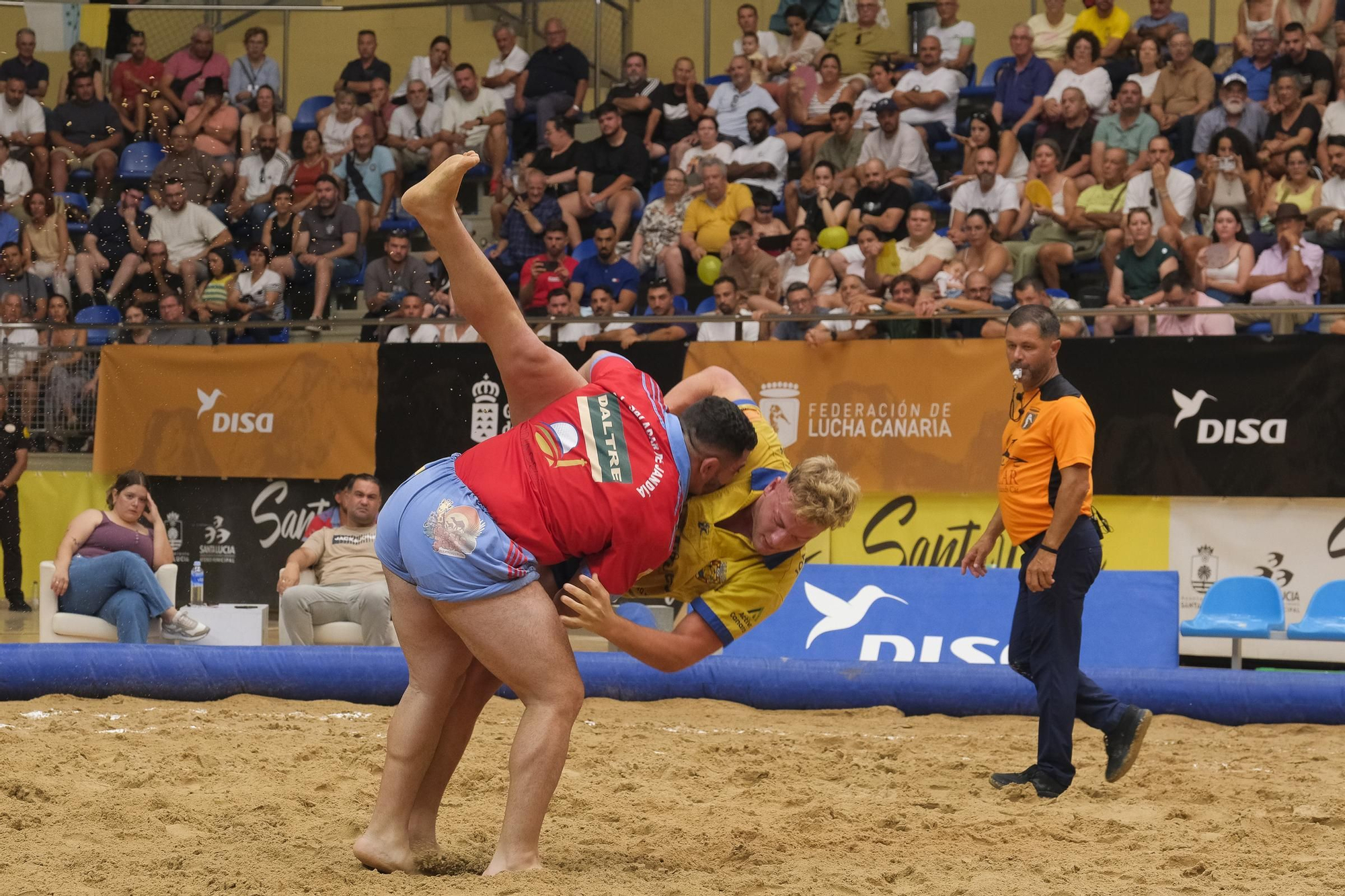 Final del torneo DISA Gobierno de Canarias de Lucha