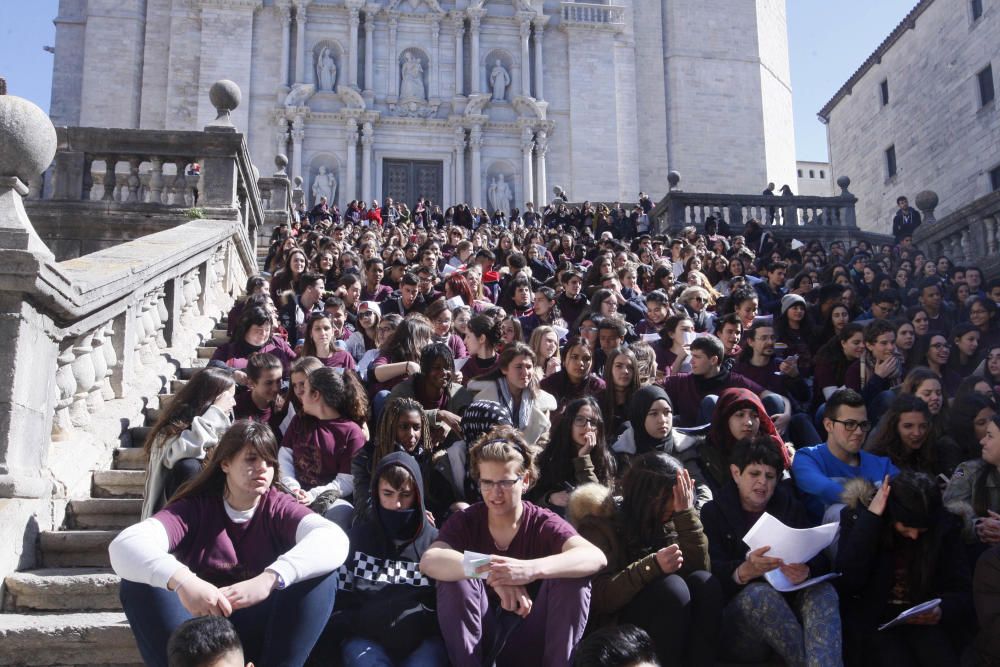 Trobada d''alumnes de llatí de 4t d''ESO a Girona