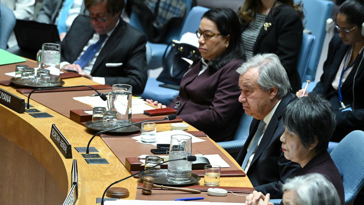 El secretario general de Naciones Unidas, António Guterres.