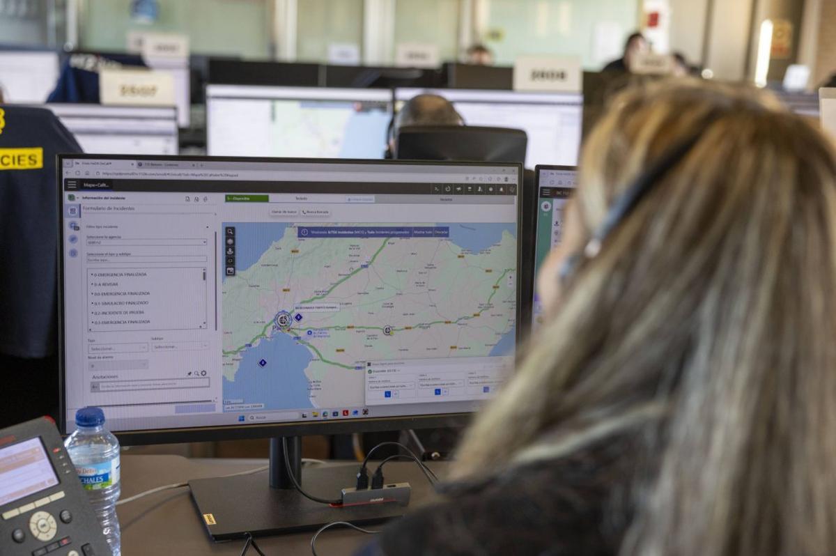 La informática es una herramienta básica en el servicio de emergencias. | G. BOSCH