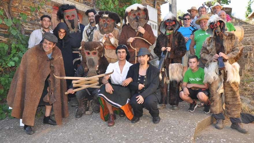 Mascaradas alistanas, que serán protagonistas el Día de la Comarca.