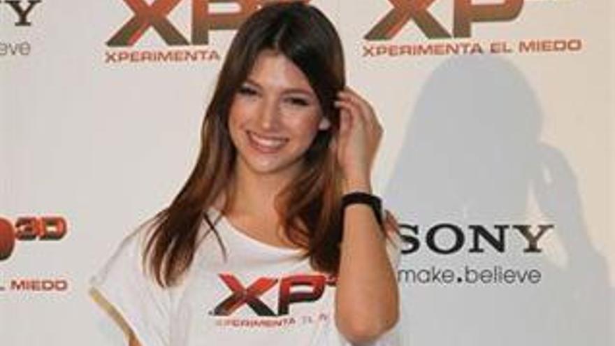 Úrsula Corberó en el estreno de XP3D.