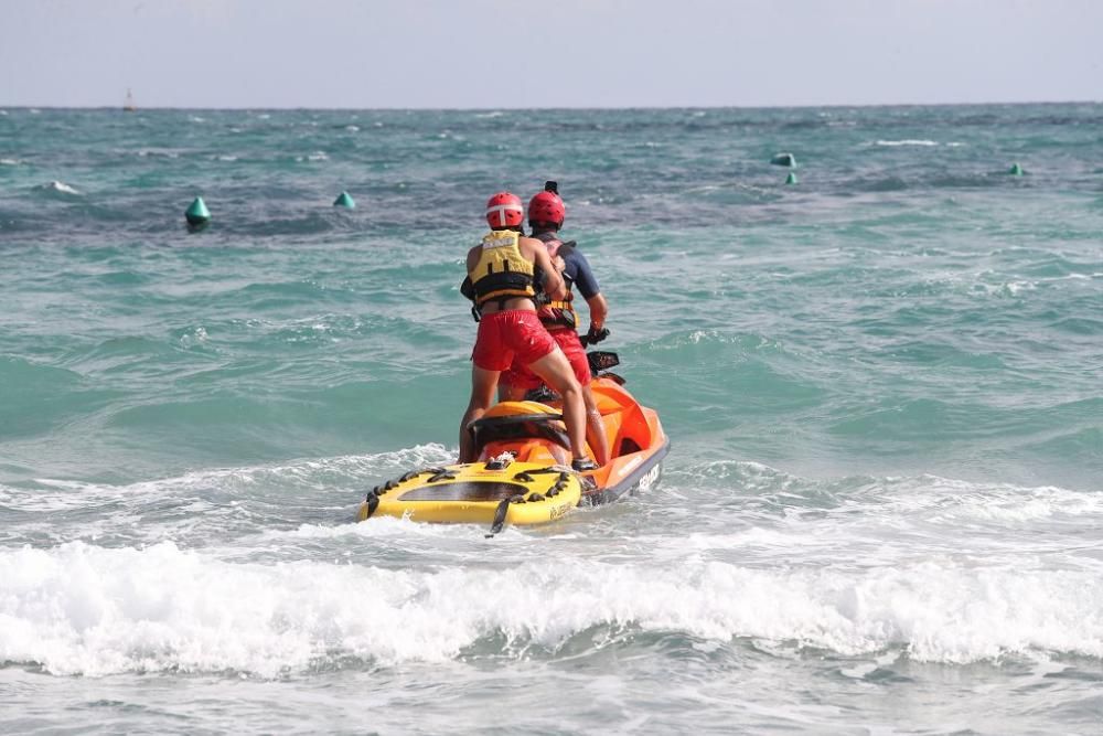 Simulacro de rescate en Cabo de Palos