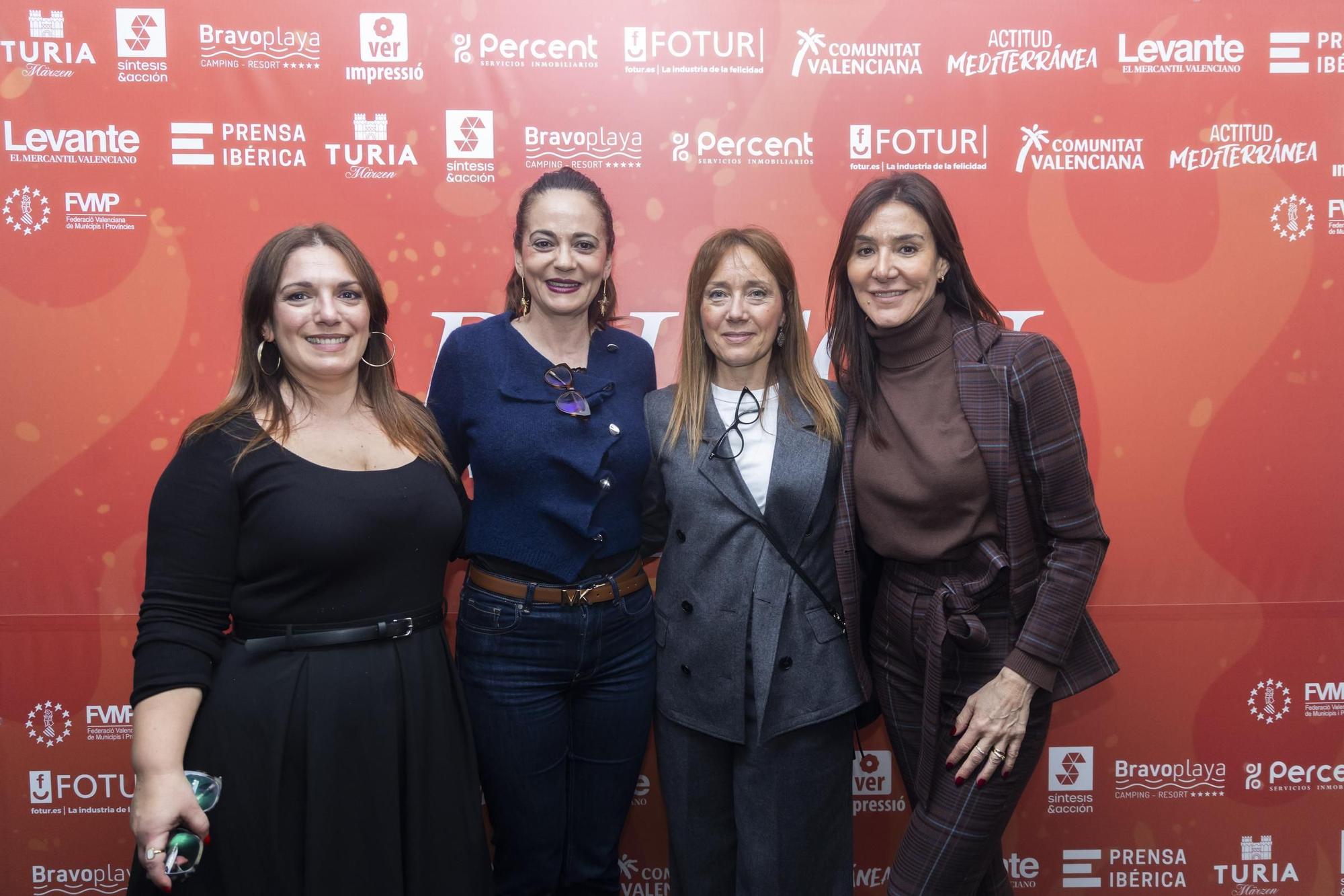 Los invitados al balcón fallero de Levante-EMV del viernes 7 de marzo