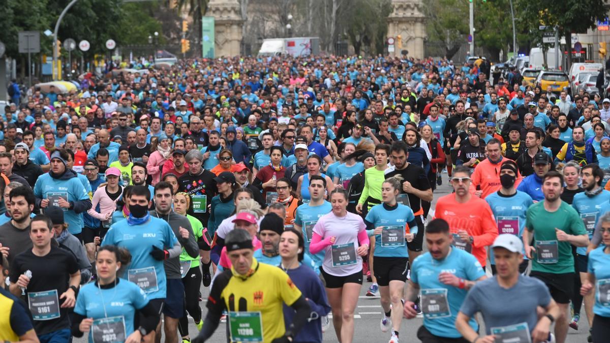 La Media Maratón de Barcelona 2022 vuelve a llenar las calles de la ciudad