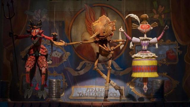 Un fotograma de 'Pinocho de Guillermo del Toro'