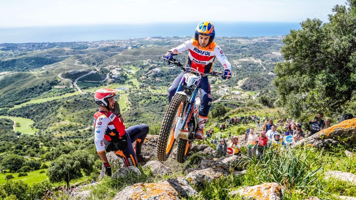 Toni Bou, durante una competición