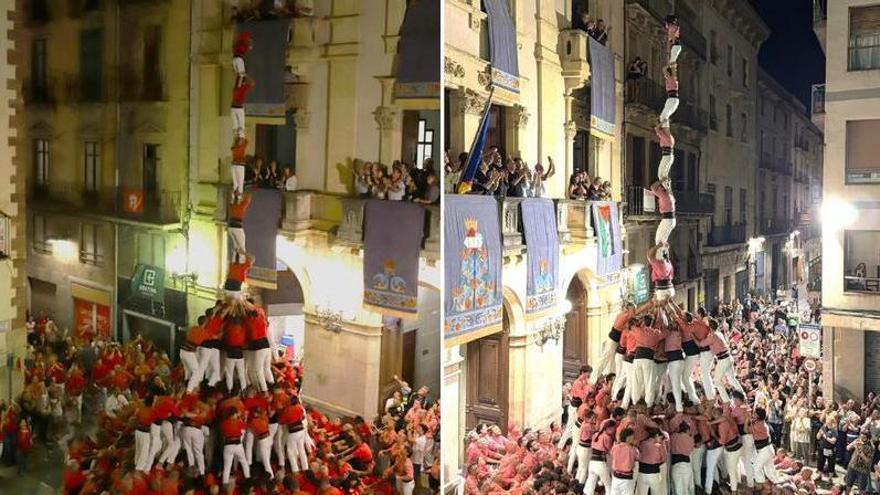 La Diada Nacional a Valls manté la Gamma Extra amb dos pilars de 8 de la Vella i la Joves