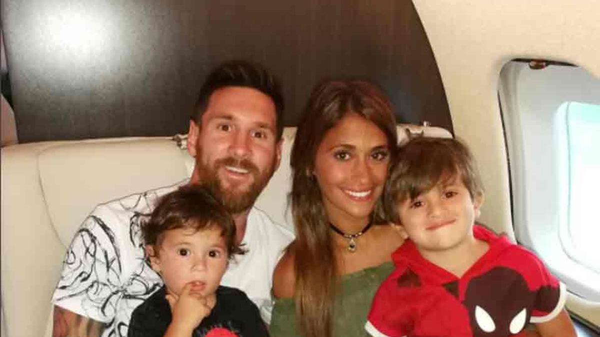 Messi y su familia están de regreso