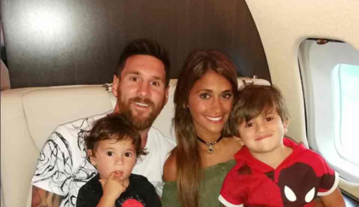 Messi y su familia están de regreso
