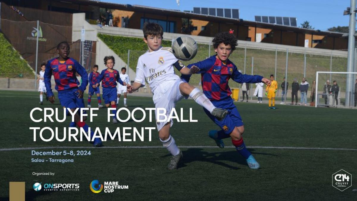 Cartel de la primera edición del Cruyff Football Tornament