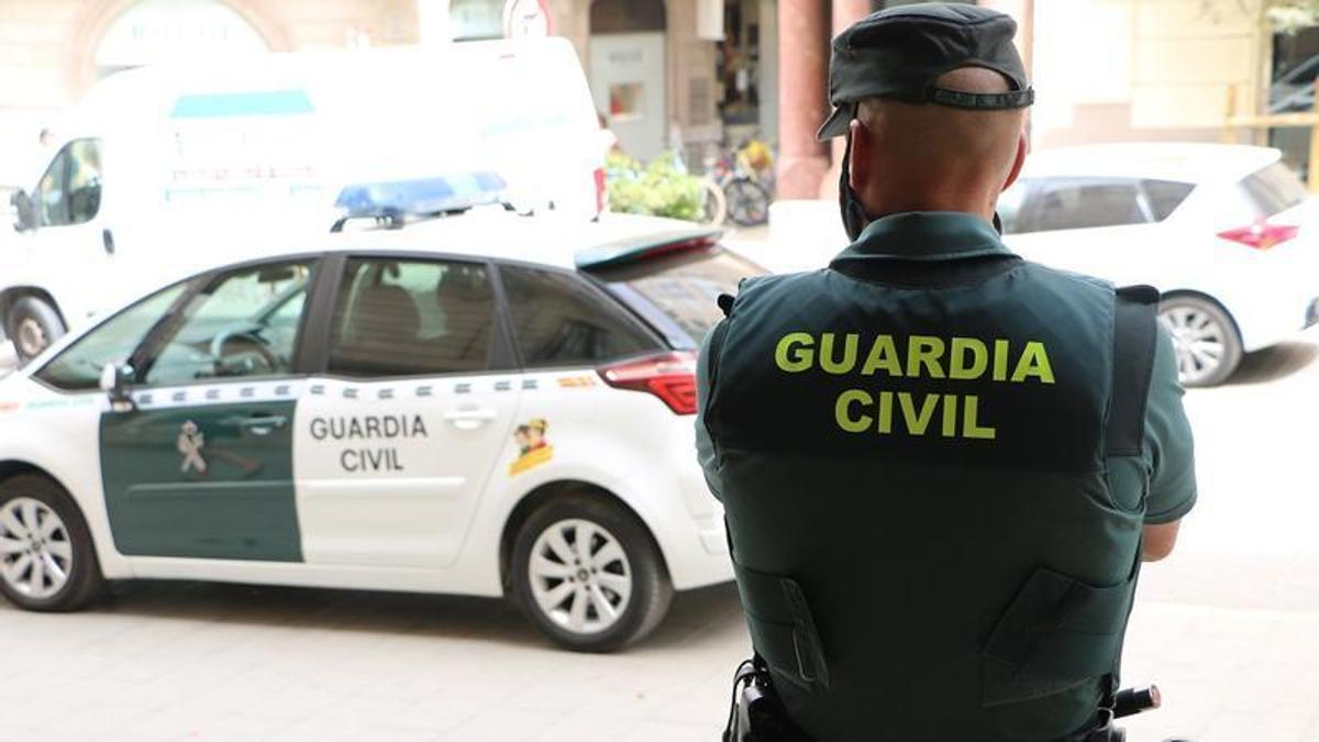 Un agente de la Guardia Civil, en una foto de archivo.