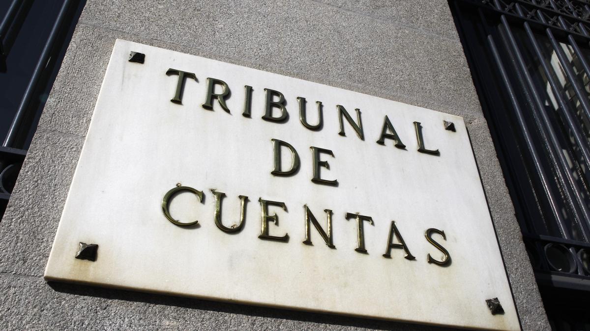 Fachada del Tribunal de Cuentas, en una imagen de archivo.