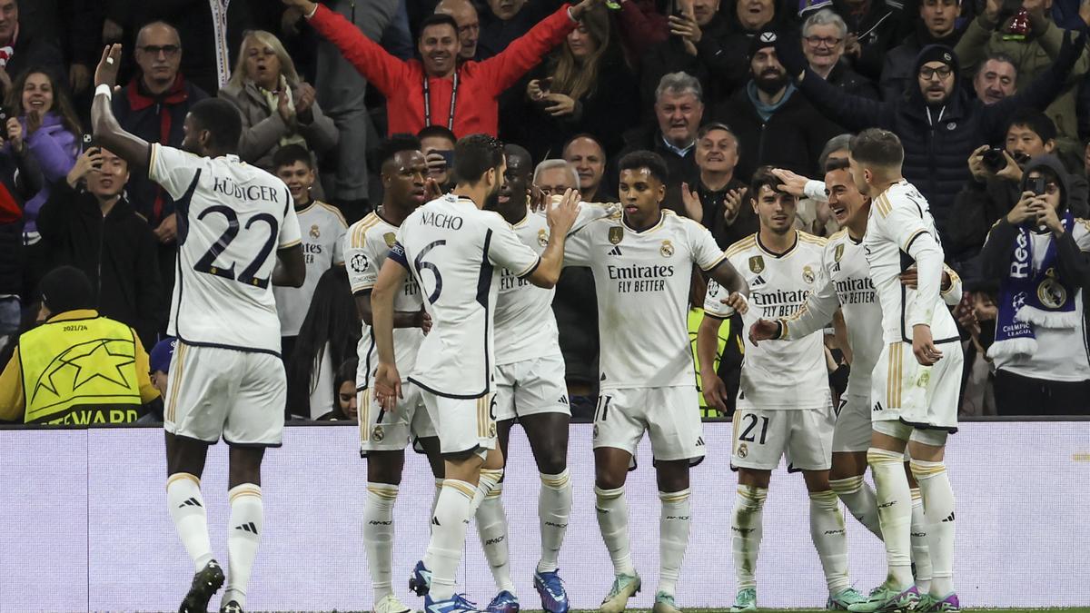 Resumen, goles y highlights del Real Madrid 3 - 0 Braga de la Jornada 4 de la Fase de Grupos de la Champions League
