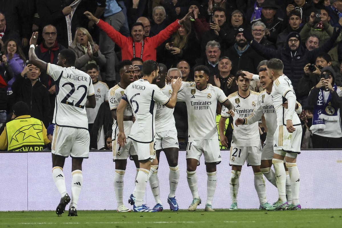 Real Madrid  Resumen, goles y resultado del Real Madrid - Sporting de  Braga de la Champions League