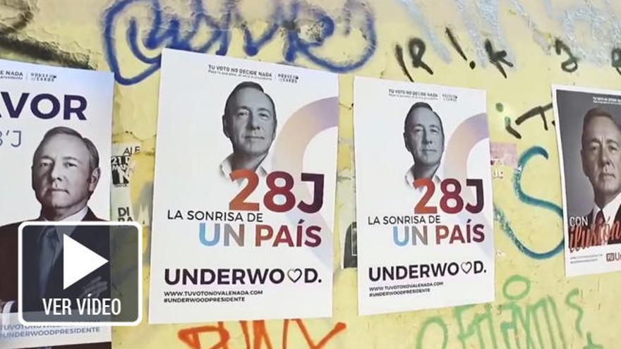 Frank Underwood, presidente de EEUU y ahora también España.