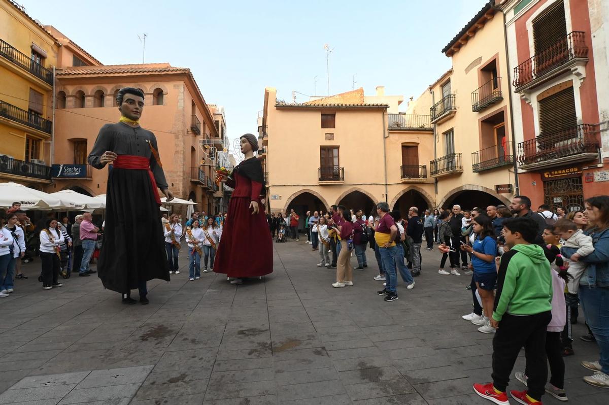 Los 'gegants' no faltan a las citas festivas.