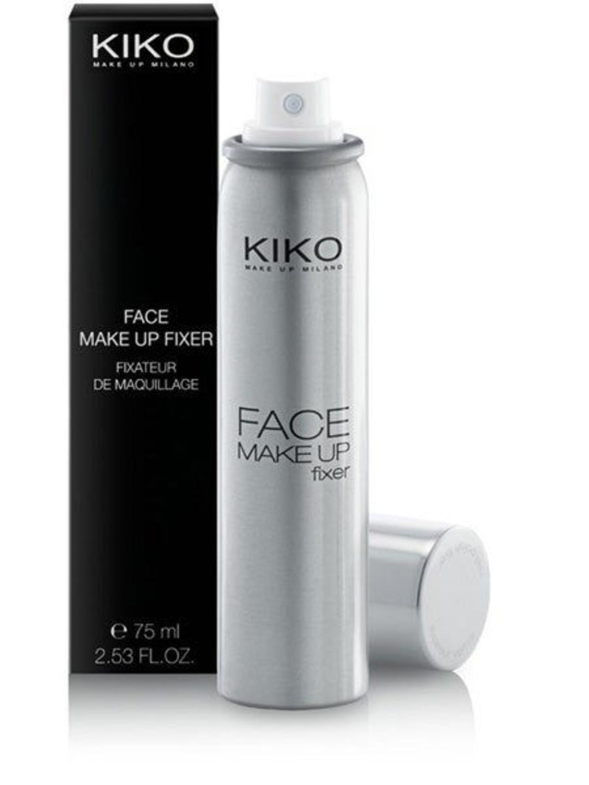 Espray fijador del maquillaje de Kiko Cosmetics