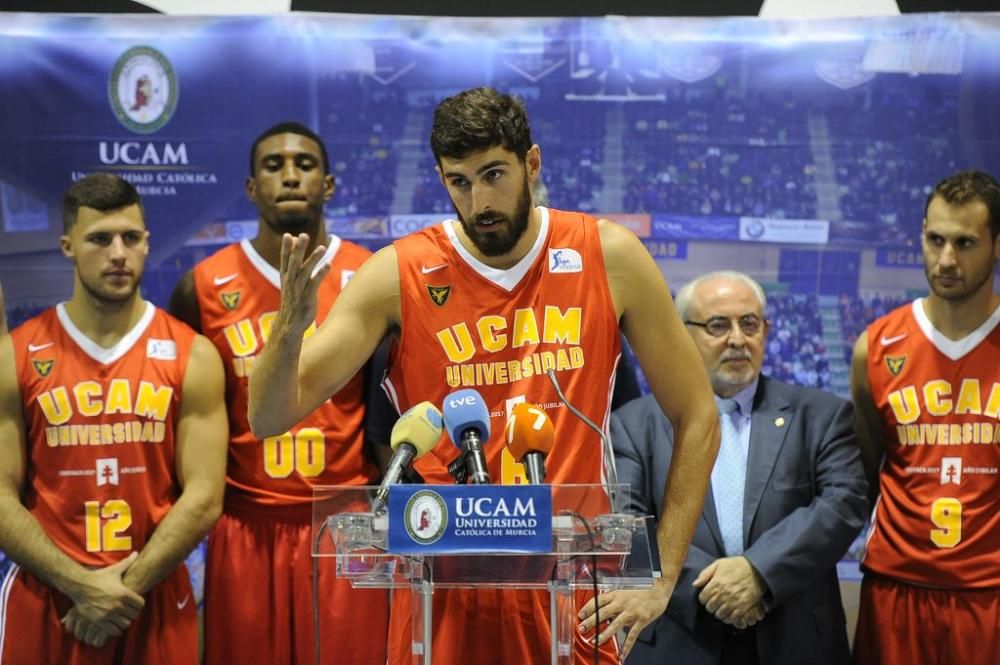 Presentación UCAM CB Murcia