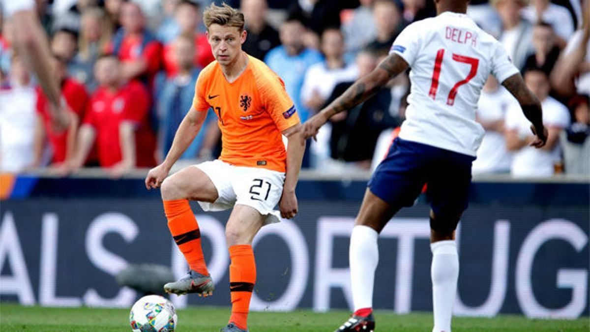 La exhibición del MVP De Jong contra Inglaterra