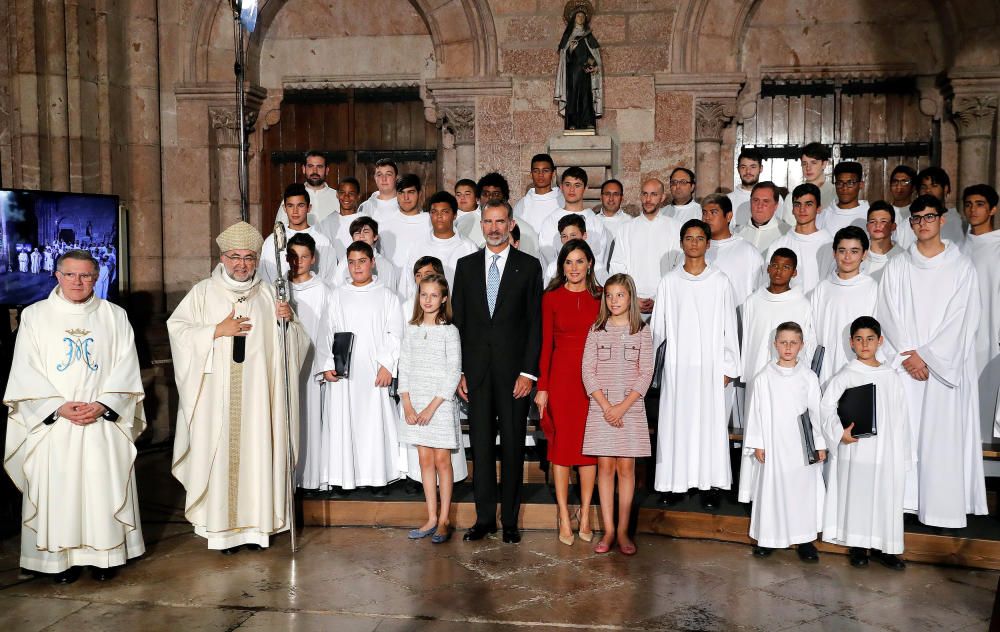 Visita de la Casa Real a Covadonga