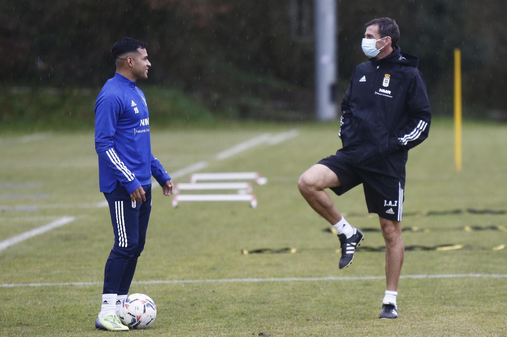 Entrenamiento del Oviedo