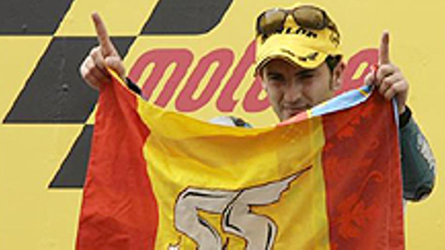 El español Faubel gana la carrera de 125cc del Gran Premio de Portugal