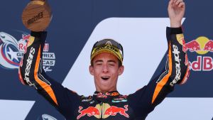 Pedro Acosta, ganador de Moto2 2023 en el circuito de las Américas.