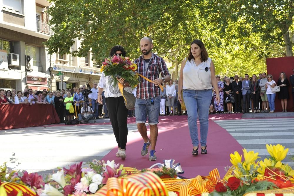 Ofrena de la Diada 2017 a Manresa