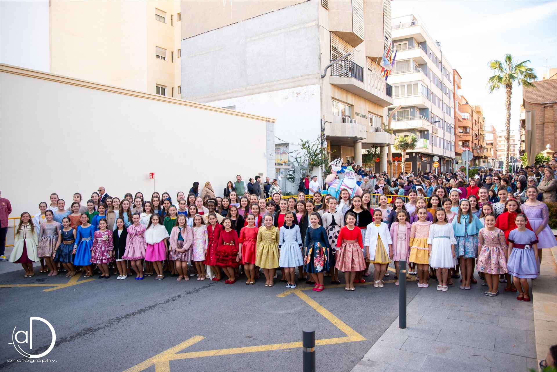 Candidatas a Bellea del Foc Infantil en Torrevieja